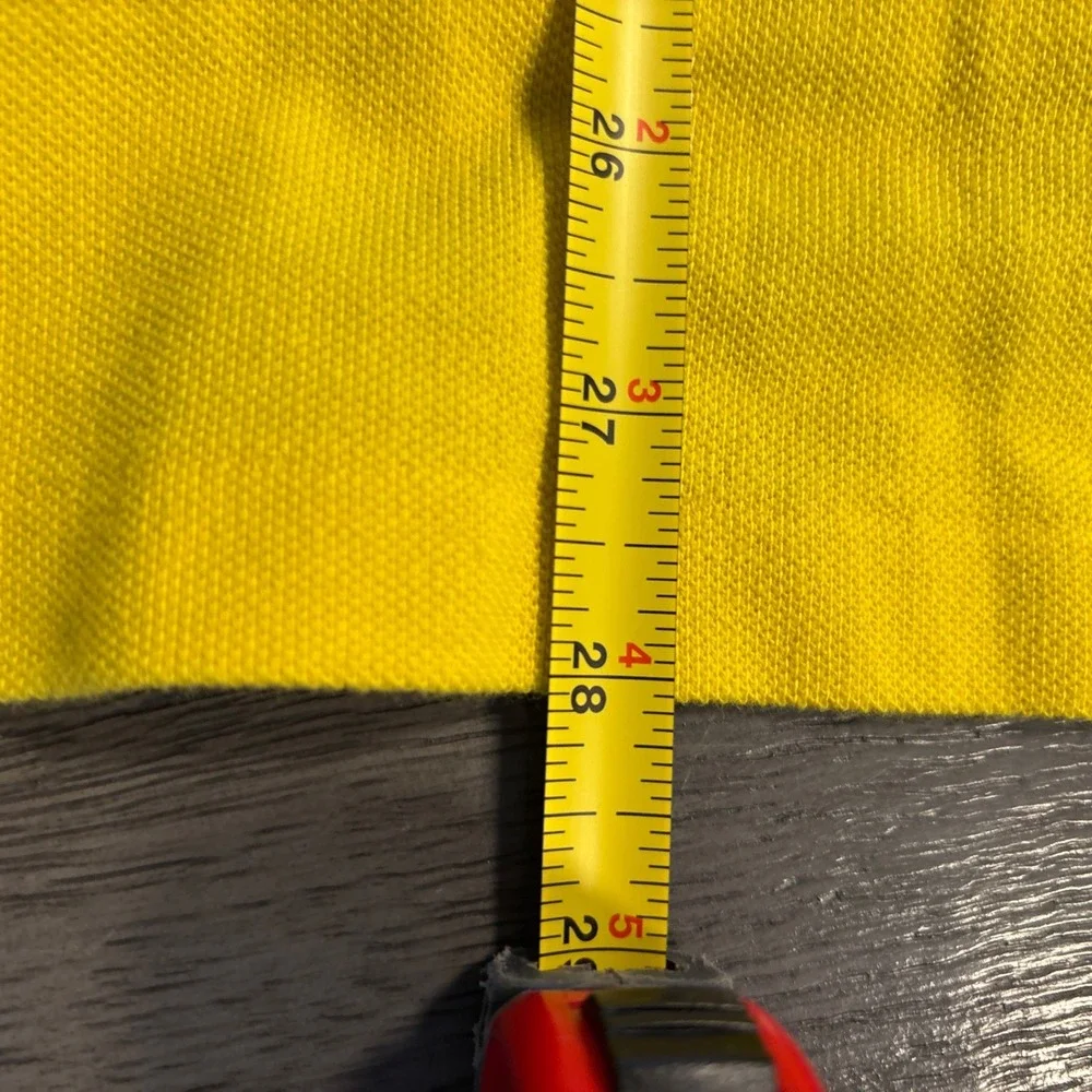 Polo Ralph Lauren RL County Riders & Jockey Club Polo Shirt‎ Yellow #258 Size XL